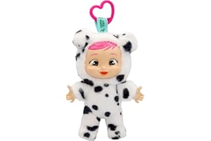 CRY BABIES CUTIES DOTTY Bambola di peluche Mini Bebè di Peluche, Perfetti Da Portare Sempre Con Te Bambini dai 3 anni in su