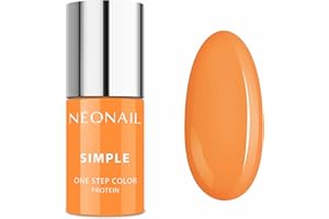 NÉONAIL NEONAIL XPRESS lakier do paznokci UV 3 w 1, pomarańczowy i brzoskwiniowy, 7,2 ml