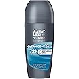 Dove Advanced Clean Comfort Antiperspirant Deodorant Roll On deodorant for men wth Triple Action Technology for 72h sweat & odour protection 50 ml