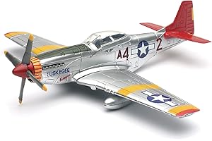 NEWRAY New Ray - 20235 SS - Avion Mustang P-51 - Maquette, 32 cm