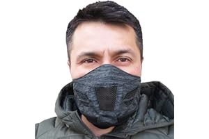 Grace Folly Neoprene Winter Half Face Mask- Ski, Snowboarding, Motorcycle. With Air Vents.