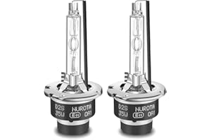 ‎NUROTA NUROTA D2S Xenon Bulb - 35W 5500K Cool White Xenon D2S Headlight Bulb - With STVZO Approval - High Quality Replacement for OEM - Pack of 2