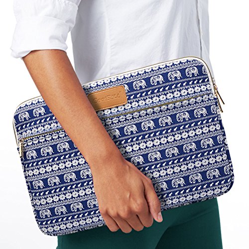 CoolBELL 15 6 Zoll Laptop H  lse Schutzh  lle mit Elefant Muster Ultrabook Sleeve Macbook Leinwand Tasche f  r Acer Asus Dell Lenovo Macbook pro Macbo