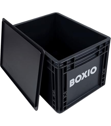 Scatola Portaoggetti Eurobox XL, Plastica Robusta  PP , 43 X 35 X 24 Cm 28 L Trasparente Neutro 84346079 - Foto 3