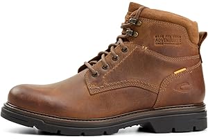 camel active Herren Schnürschuh mit Reißverschluss