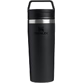 Stanley Cafe To-Go Travel Mug Termos Bardak, 0.47 L, Siyah 2.0