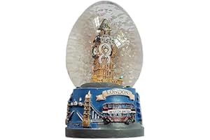ELGATE Big Ben London Souvenir Snowglobe Snowstorm