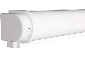 Victoria M. Cassonetto per Tenebra Tenda a Rullo Oscurante e Tenda a Rullo Oscurante Termica di Larghezza 110 cm, Bianco