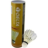 Delta Bt 5000 Badminton Topu, Unisex, Beyaz, Tek Beden