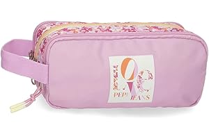 Pepe Jeans Sandra Estuches escoleres, Tamaño llevarlo en la Mochila, carterón o Bolso, de Joumma Bags
