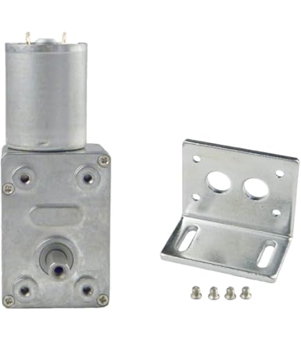 Motore Elettrico 370WG 24V DC 1RPM - Ridotto, Per Cappe Aspiranti E Elettrodomestici