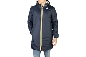 K-Way Le Vrai 3.0 Eiffel Orsetto Manteau imperméable, Bleu (Blue Depht K89), Large Homme