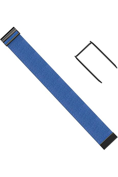Bracelet Biceps Lunar Straps Pour Whoop 4.0 - Nylon Respirant Noir - Léger (11g) Et Ajustable - Unisexe