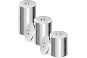 DKBT 60 Pieces M4 Washers Penny Washers M4X12mm A2 304 Stainless Steel Washer Plain Metal Flat Repair Round for Screws Bolts Nuts