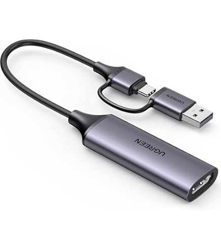 DIGITNOW Tarjeta de Captura de Video 4K HDMI con Loop-out, HD 1080P
