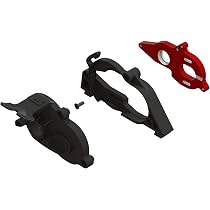 Kit Slipper ARRMA 50T 0,8 Mod – Moyeu Alu Anodisé Rouge, Composite Durable, Prêt à Monter Pour RC