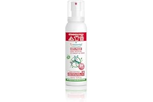 ‎PURESSENTIEL Puressentiel - Anti-Stich - Abwehrspray Für Kleidung und Textilien - Tigermücken, Zecken, Sandmücken - 100% pflanzlicher Wirkstoff - 150 ml