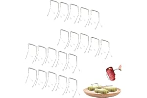 AOOGON Rouladenklammern Aus 304 Rostfreien Edelstahl Für Die Schnelle Und Unkomplizierte Herstellung 20 Stück