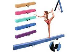 SportBob Balance Beam for Home, 300/270/240 cm Beam, Gymnastics Beam, Foldable, Portable for Children and Adults, Gymnastics Beam Balance Beam with Non-Slip Rubber Base for Professional Gymnasts or