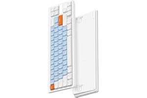 MAGIC-REFINER RKL680 Ultra Sottile Tastiera Meccanica Wireless, 2.4Ghz/Bluetooth, Apex Pro Mini 60% Tastiera Gaming, 68 Tasti Interruttore Tattile a Basso Profilo, per PC/Win/MAC/Tablet, QWERTY US