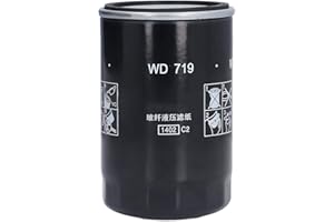 HYUDUO Filtro de Aceite de Aleación de Aluminio para Compresor de Aire, WD719, 7,5 KW/10 HP, 78 x 122 mm, con Papel de Filtro de Alta Capacidad