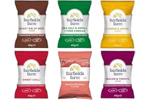 BBL BADA BUSINESS LIMITED Fairfields Farm Crisps 40 G (12Pack Bundle)
