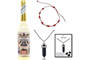 Familycom Florida Peru Water Original Pack z Black Agata Kamień i Czerwona Bransoletka 7 Węzłów.Murray I LanMan. Oryginalny żółty z Peru.