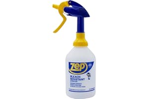Zep Professioneller Sprüher, bleichbeständig, 2,0 Flasche, 907 ml – 9 m Spray, verstellbare Düse