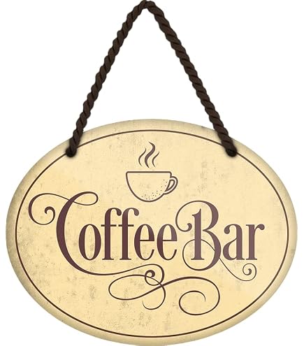 Panneau Décoratif Bois "Aimer Est Brasser" - Décoration Café Bar Maison 30x15cm