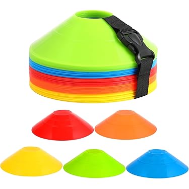 Ifundom 12 Pièces Marqueurs Plats Antidérapants Pour Sport