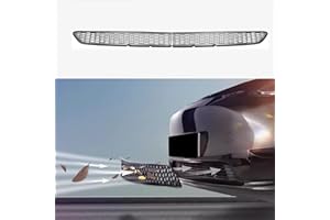 ‎YWOOON Ywooon Frontgrill-Gitter-Einsätze für Tesla Model 3 2017–2023 Frontstoßstange, Lufteinlass, Lüftungsgitter, Schutzabdeckung, Gittereinsätze, Ersatz, 2 Stück