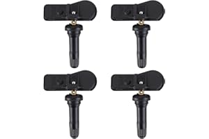 Ysimee Lot de 4 Capteurs de Pression des Pneus TPMS 9811536380 avec 07-23 Peugeot 207 208 308 508 Partner, Capteurs RDKS, Contrôle de la Pression des Pneus, Capteur de Pression des Pneus, Capteur