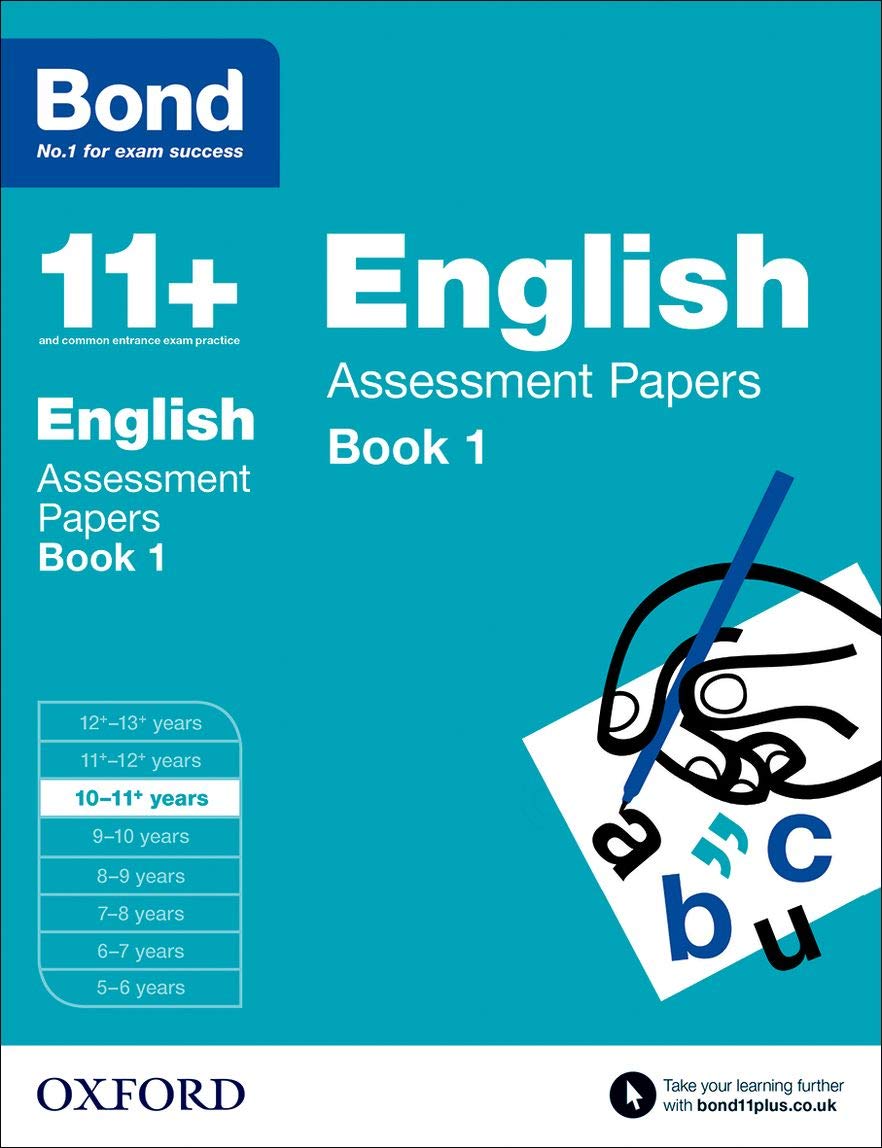 Bond 11+: English: Assessment Papers: 10-11+ years Book 1