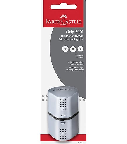 Faber-Castell Grip 2001 Graphite Pencil HB Box Of 12 - Impact