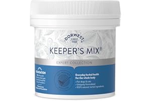 DORWEST HERBS Dorwest Keeper’s Mix, 250g, Herbal Health Supplement for Dogs and Cats, Natural Herbs, Vitamins, and Minerals. 100% natural pure herbs