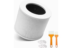 ARCHER LIFE HALL 1 Pack Core Mini Replacement Filter Compatible with LEVOIT Core Mini Air Purifier, 3-in-1 H13 True Hepa Air Filter, Core Mini-RF Filter with 6 Pack Aroma Pads