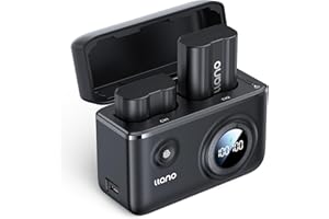 llano EN-EL15c EN-EL15a EN-EL15b Kamera Akku Ladegerät Set Kompatibel mit Nikon Zf/Z5/Z6/Z7/Z8/D7500/D780/D850/D500/D610, 2-Pack 2400mAh Batterien Smartes Digitales Display Magnetische Abdeckung