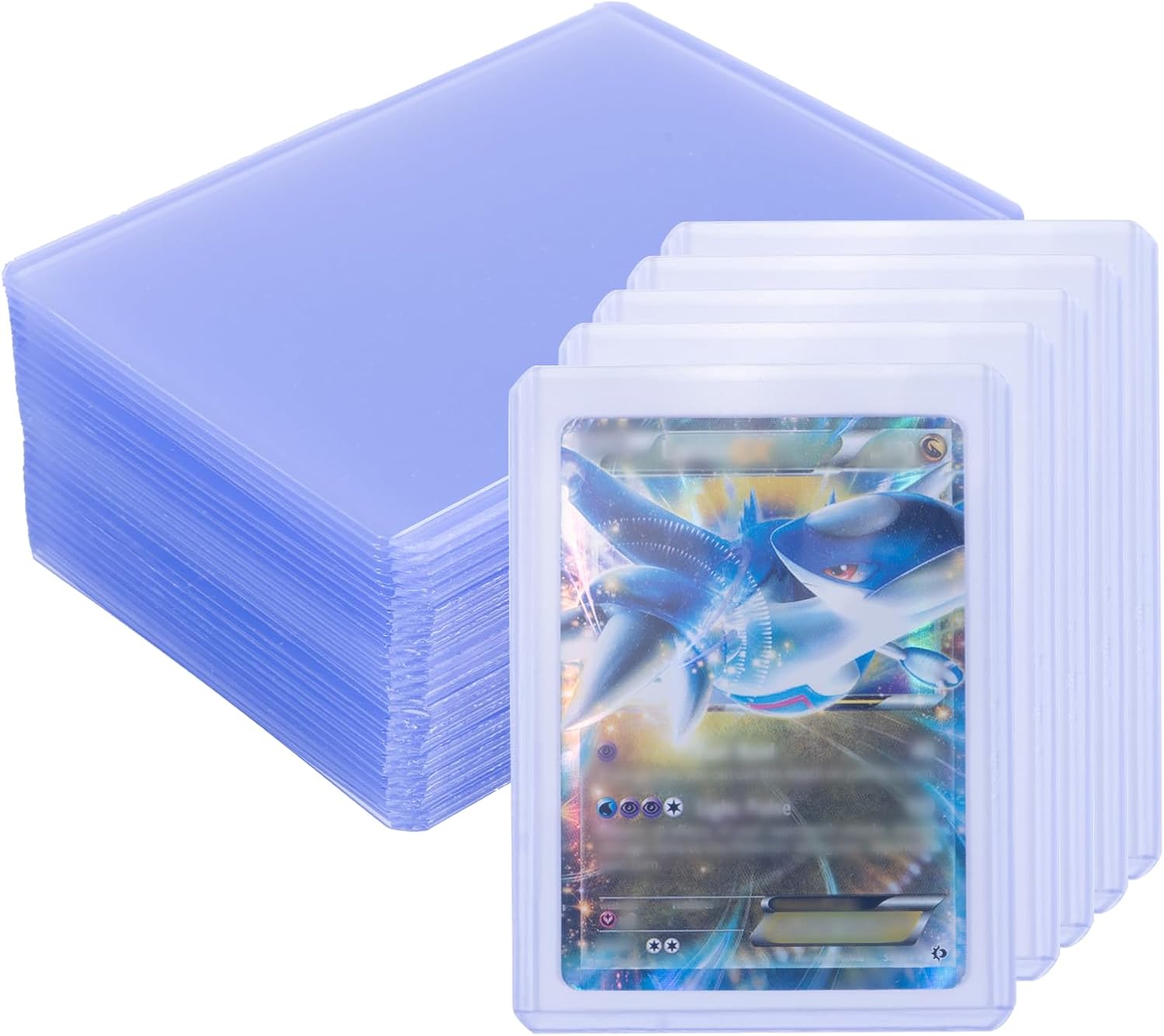 Toploader Lote de 30 Fundas para Cartas Estándar Transparente Grosor Regular Fundas para Cartas Aptas para Cartas Deportivas, Cartas Coleccionables, MTG, Pokemon Magic