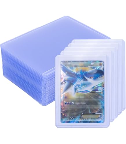 Protection Cartes Anti-rayure Revspoir 300pcs Sleeves Protège Cartes, Pochette Pour Carte Standard Taille 66x91, Protection Protection Cartes Collection Polypropylène
