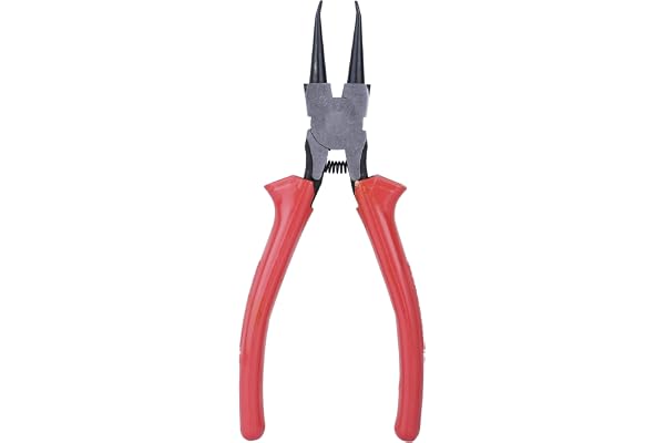 Taparia 1441-7 Internal Straight Nose Circlip Plier - Red