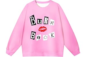 Brigcalki Mean Girls Sweatshirt for Women Crewneck Shirts Long Sleeve Pullover Loose Fit