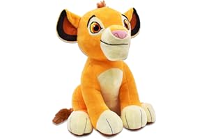 WKxinxuan Peluche Simba, 25cm Peluche Rey Leon, Simba Muñeca Bebe Anime Plush Doll de Juguete Leon MuñEcas Anime Plushie Hugging Pillow Simba Muñeca de Peluche para Niños Regalos de Cumpleaños