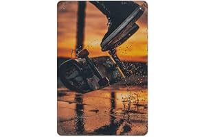 Oudrspo Plaque en étain en métal Cool Skateboard Vintage Poster en étain Plaque en métal Décoration murale Pays Cuisine Maison Garage Décor 12 "x 8"