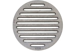 SHOPPING-KOBOLDE Premiumqualität Ø 20cm Rundrost Gussrost Ofenrost Kaminrost Ascherost Feuerrost