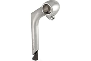 ONOGAL 3221pl Puissance fixe avec inclinaison positive pour vélo en aluminium Kalloy 22,2 mm Argenté