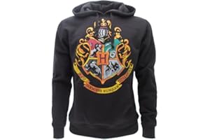 Warner Bros Harry Potter Hogwarts Coat of Arms Original Hoodie (XS)