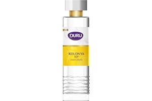 THE SHAVE FACTORY Duru Lemon Cologne 400 ml - Refreshing Lemon-Scented Cologne for Daily Use, Traditional Turkish Lemon Cologne, Long-Lasting Fragrance for Personal Care, Cooling and Invigorating