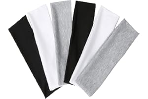 TERSE Haarband Damen Dünn Sommer Stirnband Sport Stirnbänder Schweiß Haarbänder Weiches Elastisch Haarreife für Frauen Yoga Workout Fitness Headbands