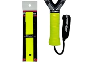 Padel Vibes® BOLD LuxeTac™ Overgrip | Ultra Tacky, Sweat-Absorbing, Luxurious Leather-Like Feel | Durable Overgrip Tape for Padel, Tennis, Squash, Badminton, and Pickleball Rackets