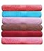Akin Royal Multicolor 500 GSM Cotton Hand Towels Set Of 6 RS.499.00